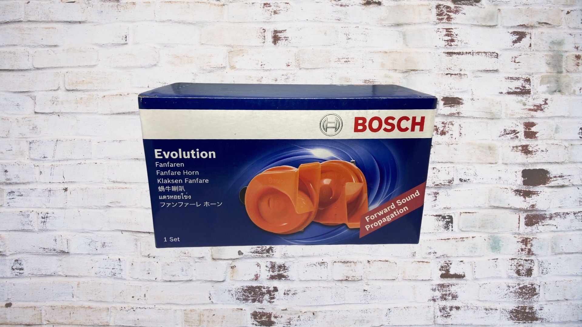 Bosch Horn Part Number:0 986 AH0 459 Horn Fanfare, 12V) - Evolution